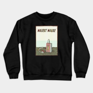 modest poster retro art Crewneck Sweatshirt